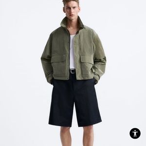 Zara Green Reflecting Jacket